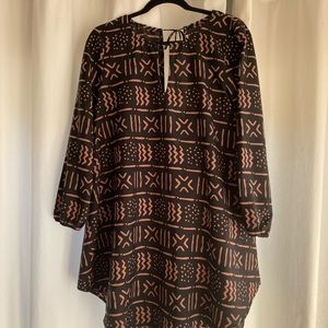 Silk Tunic - Size M (fits L)